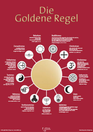 Plakat »Die Goldene Regel«
