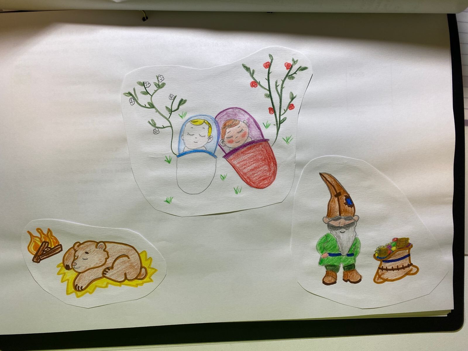 Unterrichtseinheit Kindergarten<br>«Schneeweisschen und Rosenrot»<br>Zusammenhalt und Hilfsbereitschaft